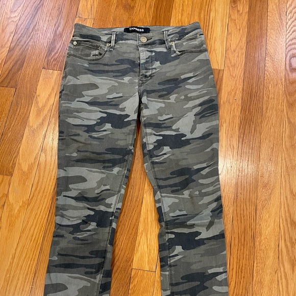 Express Camo ankle jeans - Picture 2 of 4